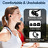Wireless Earbuds Bluetooth Headphones 80hr Playtime in-Ear Earphones Stereo Sound Ear Buds LED Display Built-in Microphone with Charging Case Head...