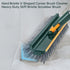 4 in 1 Floor Brush Scrubber with Long Handle 180°Grout Brush 3 Poles 53.5'' 2024 New multi-functional Stiff Bristle Cleaning Scrub Brush with Sque...