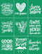 Inspirational Silk Screen Stencils,Motivational Adhesive Stencils Reusable Inspirational Word Stencils Transfers for Craft Letter Screen Printing ...