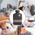 Hot Water Bottle with Classic Striped Cover, 2L Hot Water Bag for Menstrual Cramps, Neck and Shoulder Pain Relief, Hot and Cold Therapies, Hand Fe...