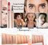 Eyebrow Pencil, 4 Tip Microblade Eyebrow Pen, Smudge-Proof brow pen, waterproof eyebrow pencil, Long-Lasting Natural Eye Brow Pencils for Women (D...
