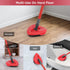 Spin Mop Replace Head Scrub Brush & Base, Scrubber Mop Brush Head Replacement for O Ceda EasyWring 1 Tank System, Hard Bristle Cleaning Brush for ...