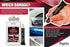 MagicEzy Auto Scratch RepairEzy - (Silver Metallic) Touch Up Paint for Car Scratches and Chip Repairs | All Makes and Models | No Need for Factory...