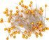 AEXGE Round Ball Head Quilting Pins Sewing Pin Straight Pins,Pack of 100 (Orange)...