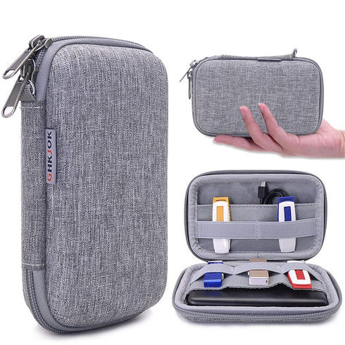Hard Shell Nylon Diabetic Supplies Case, Mesh Pocket Organizers Travel Kits Storage Bag for Glucose Testing Kit Blood Sugar Monitor Lancing Device...