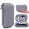 Hard Shell Nylon Diabetic Supplies Case, Mesh Pocket Organizers Travel Kits Storage Bag for Glucose Testing Kit Blood Sugar Monitor Lancing Device...