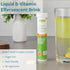 Super B-Complex Liquid B-Vitamin Effervescent Drink, Methylated, Fast Action Energy Supplement, Caffeine-Free, Sugar-Free, Orange Flavor, Vegan, 2...