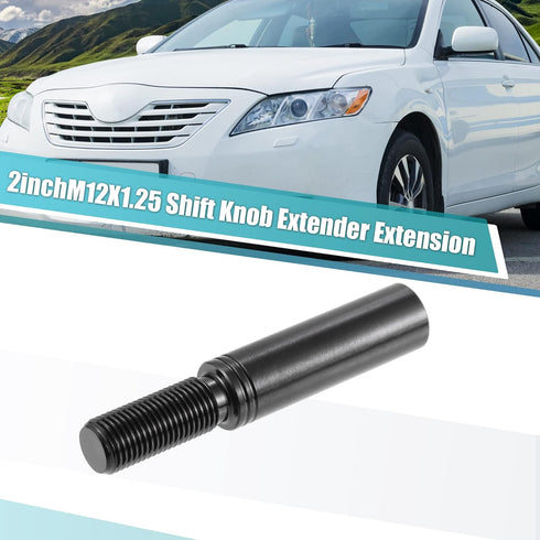 X AUTOHAUX 81mm 3.19" Car Shift Knob Extension Aluminum Alloy Gear Shifter Extender Lever M12x1.25 for Ford for Nissan...