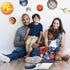 UNTOLD PLANETS 195+PCS Glow in The Dark Planets for Ceiling Decorations, Star Stickers Sun, Moon Pluto Wall Stickers for Kids, Boys Room Decor, Wa...