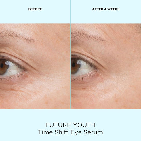Pacifica Beauty, Future Youth Time Shift Eye Serum, Brighten Dark Circles, Improve Fine Lines, Ectoin, Lightweight, Fragrance Free, Hydrating, You...