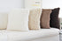 JOJUSIS Fluffy Decorative Throw Pillows Covers 18x18 Inch Luxury Soft Faux Fur Fleece Cushion Cover Pillowcase Pack of 2 Beige...