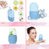 GeeRic Ice Face Roller, Silicone Ice Facial Rollers, Cube Face Contour for Eyes Neck, Beauty Facial Massage Roller Remove Dark Circle Pore Shrink ...