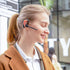New bee Bluetooth Headset 24Hrs Talktime CVC8.0 Dual Mic Noise Cancelling Bluetooth Earpiece V5.2 Wireless Headset for Cell Phone/iPhone/Android/D...