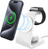 Wireless Charger, Magnetic Wireless Charger Compatible with iPhone 15 Pro/14/13/12 Series, Wireless Charging Station for Apple Watch Ultra 2/9/8/S...
