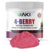 AKI 4-Berry Blend - Blueberry, Raspberry, Strawberry & Blackberry Blend Superfood (5.29oz/150g) - Rich in Vitamin C & Superior Quality Ingredients...