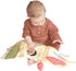 Manhattan Toy Deer One Soft Activity Crinkle Book & Fold Out Pat Mat for Baby, Toddler with Squeaker, Discovery Mirror and Teether...