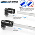 TAILONZ PNEUMATIC Male Elbow 4mm Tube OD x M5 Thread 90 Push to Connect Fittings PL4-M5 (Pack of 10)...