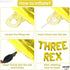 KatchOn Giant Dinosaur Balloons for Birthday Party - 48 Inch, Pack of 4 | Three Rex Party Decorations | Dinosaur Birthday Decorations...