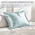 Ravmix Silk Pillow Cases with Zipper, 21momme Mulberry Silk Pillowcase for Hair Skin Health, Soft Smooth Breathable Cool Pillow Cover for Beauty S...