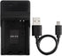 SLB-07A USB Charger for Samsung PL150, PL151, ST45, ST50, ST500, ST550, ST560, ST600, TL100, TL210, TL220, TL225, TL90 Camera and More...
