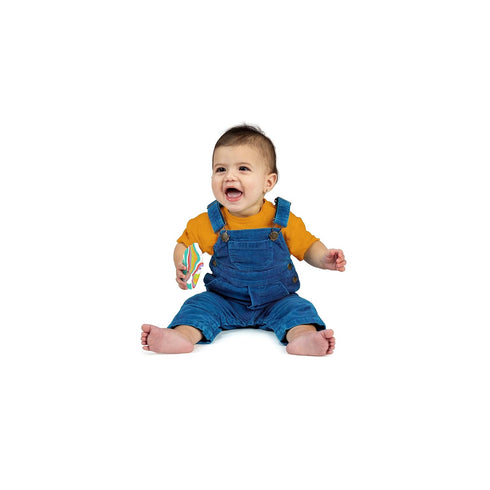 Bright Starts Soothing Soft Serve Silicone Teether, Easy-Grasp Ice Cream Cone, BPA Free, Unisex, 3 Months+...