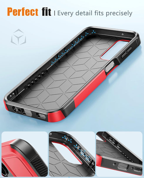 JXVM for Samsung Galaxy A14 5G Case: Dual Layer Shockproof Military Heavy Duty Full Body Protection Tough Rugged Durable Protective Cell Phone Cov...
