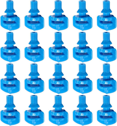 MroMax 25Pcs 360 Degree Micro Sprayer Automizing Sprinkler Nozzle Hydroponic Aeroponic Misters Fan Jet for Miniature Garden Lawn Plant Irrigation ...