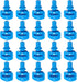 MroMax 25Pcs 360 Degree Micro Sprayer Automizing Sprinkler Nozzle Hydroponic Aeroponic Misters Fan Jet for Miniature Garden Lawn Plant Irrigation ...