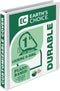 Samsill Earth’s Choice™ Biobased Heavy-Duty 3 Ring View Binder, 1 Inch Locking One Touch D-Ring, USDA Certified Biobased, Eco-Friendly, Customizab...