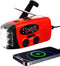 Solar Emergency Hand Crank Weather Radio, Portable Self Powered NOAA AM/FM Radios with SOS Alarm LED Flashlight 2000mAh Smart Phone USB Charger fo...