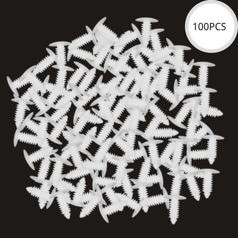 Vapor Barrier for Crawlspace 100Pcs Christmas Tree Fasteners Crawlspace Vapor Barrier Foundation Push Pins 1 Inch...