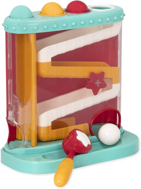 Battat – Pound-a-Ball Toy – Ball Maze – Hammer & Ball Puzzle For Babies – Fine Motor Skill Toy – 12 Months + – Pound & Roll...