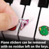 Keyboard Stickers,Kids Cartoon Cute Animals Piano Keyboard Letters Stickers Removable for 88, 76, 61, 49 Key Extra Large Piano Stickers for Kids...