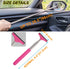 Car Rearview Mirror Wiper 2 Pack Universal Automotive Car Accessories Telescopic Auto Mirror Squeegee Cleaner 98cm Long Handle Portable Car Cleani...