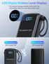 UYAYOHU Portable-Charger-Power-Bank - 16000mAh Battery Pack PD 30W Fast Charger Built-in Type-C and iOS Cables for iPhone, Samsung Galaxy, and Mos...