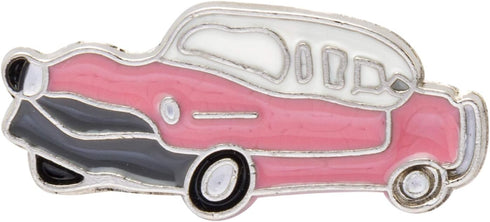 Lapel Pin Vintage Car Soft Red And Grey Brooch Badge, Shirt Studs for Men And Women...