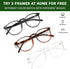 Przene 3 Pack Blue Light Blocking Glasses Women/Men,Retro Round Computer Glasses Anti Eye Strain/UV/Glare, Gaming Glasses. (Black/Crystal/Amber).....