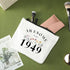 75th Birthday Gifts for Women, Awesome 1949 Makeup Bag, 75th Birthday Decorations for Her, Funny Turning 75 Year Old Gifts for Grandma Mom Wife Au...