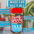 Ragin' Cajun y'ALL PURPOSE Seasoning - 8 oz Shaker, Low Sodium, No MSG - Mild Louisiana Cajun Spice for Meats, Seafood & Veggies...