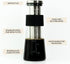 Cafe Crush Club Cold Brew Coffee Maker | Fire Toughened Borosilicate Glass | 304 Stainless Steel Infuser | 1000ml / 34 oz | Cold Brew Iced Coffee ...