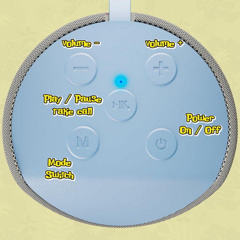 iJoy Stitch Speaker - Disney Lilo and Stitch Bluetooth Speaker, Splashproof, 3H Playtime, SD Slot/FM Radio, Stitch Hula Dancing, Portable Gift for...