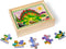 Melissa & Doug Dinosaurs 4-in-1 Wooden Jigsaw Puzzles in a Storage Box (48 pcs) - FSC Certified...