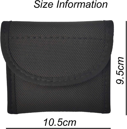 TACTACFR Double Glove Pouch Police Firefighter EMS EMT Paramedic Medical Disposable Gloves Holder for 2 and 2.25" Duty Belt...