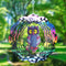 Owl Wind Spinner,Yard Art Garden Decor Owl Wind Spinners Outdoor Metal 3D Kinetic Sculptures Stainless Steel Wind Spinners Outdoor Indoor Clearanc...
