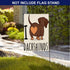 EMMTEEY Dachshund Art Garden Flag Double Sided Burlap Decoration 12.5x18 for Yard Outdoor Decor Garden Flag cute Dachshund Dog Cartoon Isolated on...
