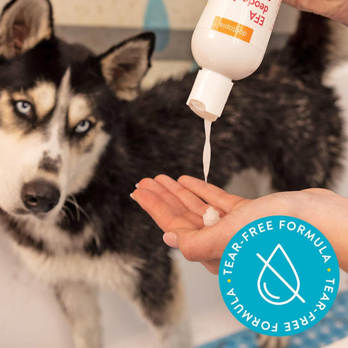 Essential Fatty Acid (EFA) Deodorizing Shampoo for Dogs and Pets (16oz) – Cherry Blossom Scent | Soothing Shampoo Rich with Moisturizing Emollient...
