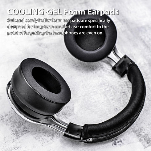 Replacement Earpads Compatible with LucidSound LS20 LS25 LS30 LS40 Headset, Ear Pads Cushions with High-Density Memory Foam (Cooling Gel Fabric)...