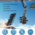 Car Rearview Mirror Phone Holder, 360 Degree Adjustable Multifuctional Auto Rear View Mirror Phone Mount, Universal Vehicle Phone Holder for All M...