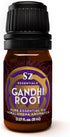 Gandhi Root Essential Oil, 100% Pure Sugandh Mantri Oil, Steam Distilled from Homalomena Aromatica - Sweet & Woody Scent w/Earthy Overtones - Ther...