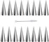 20 Pack Cream Horn Molds, 5.5 Inch Baking Cones Cream Horn Forms, Stainless Steel Lady Lock Cannoli Tubes Ice Cream Mold,Standing Cone Shape...